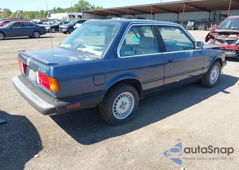 1986 BMW 325 E from USA, damaged, VIN WBAAB5402G9687538